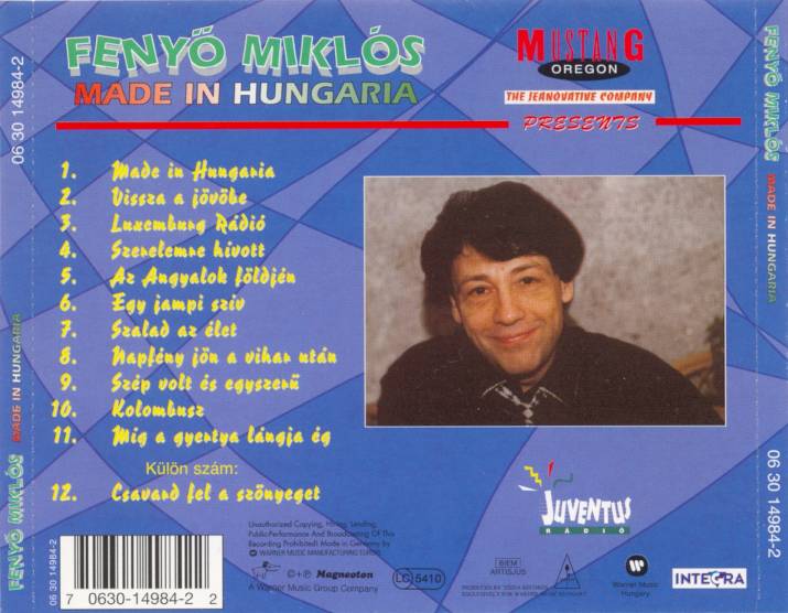 Fenyő Miklós Made In Hungaria